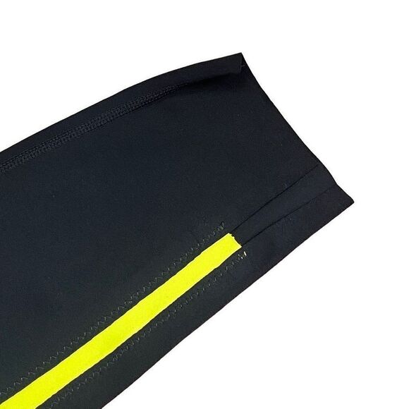 Zyia Active Luxe Yellow Stripe High Waist 7/8 Length Leggings - Picture 13 of 15